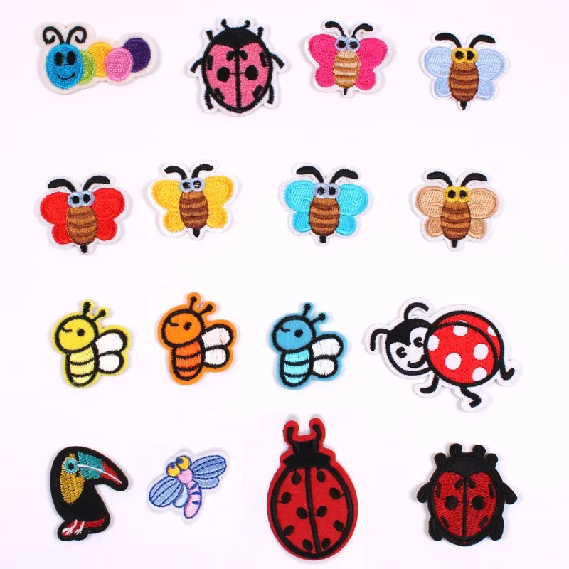 100pcs/Lot Small Embroidery Pa - Embroidery Lady Bug recension och pris