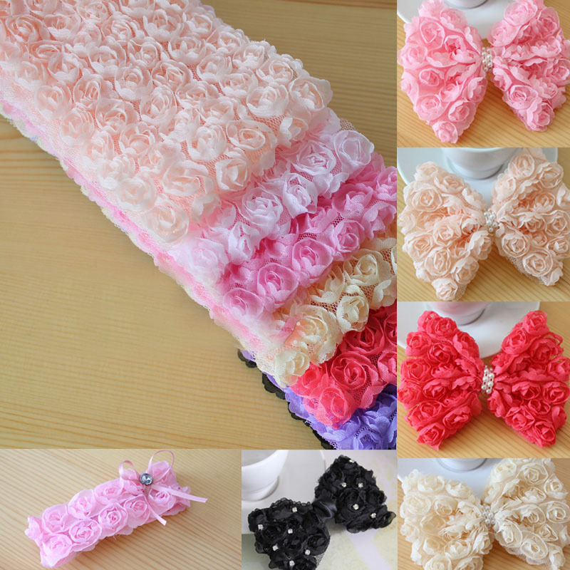 91cm Mesh Embroidery Three dim - Embroidery Rose recension och pris