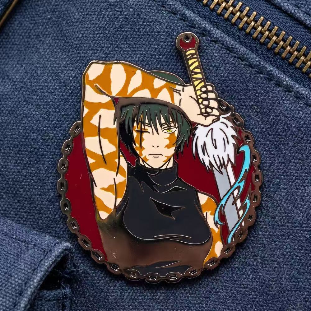 Jujutsu Kaisen Maki Zenin JJK  - Embroidery Reddit recension och pris